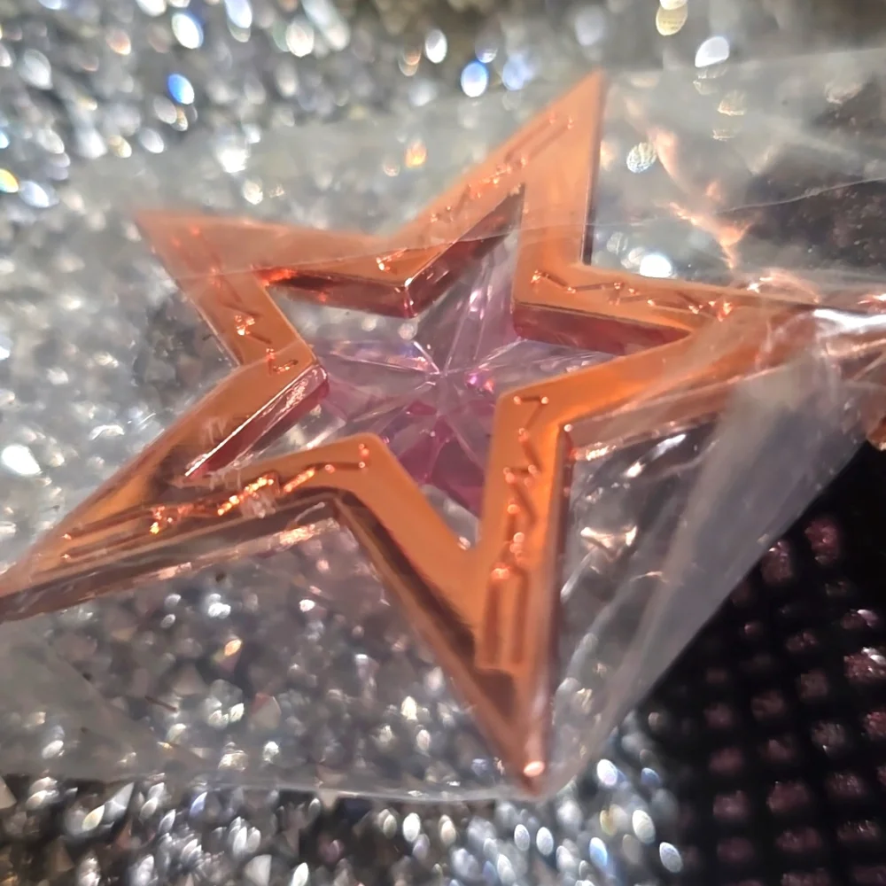 ❇️🧚‍♀️MAC Cosmetics RARE Holiday Purple & Black Glitter Starlit Charm Bag NWT